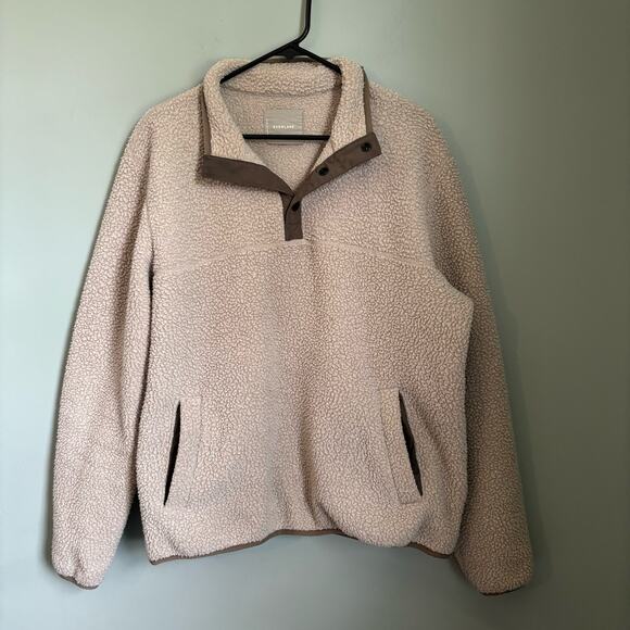 Everlane The ReNew Fleece Pullover - Picture 2 of 4